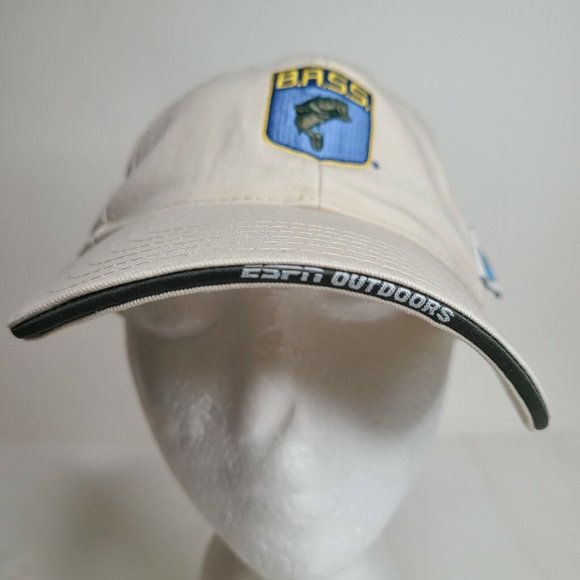 Bass Pro Shop Hat Lot of 2 Blue Embroidered Cotton Strapback Green Trucker Snap - Picture 3 of 12